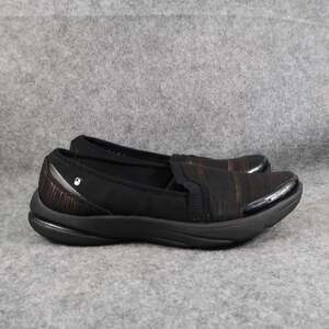 Bzees Shoes Womens 9.5 Loafer Slip On Lollipop Casual Comfort Walking Stretch
